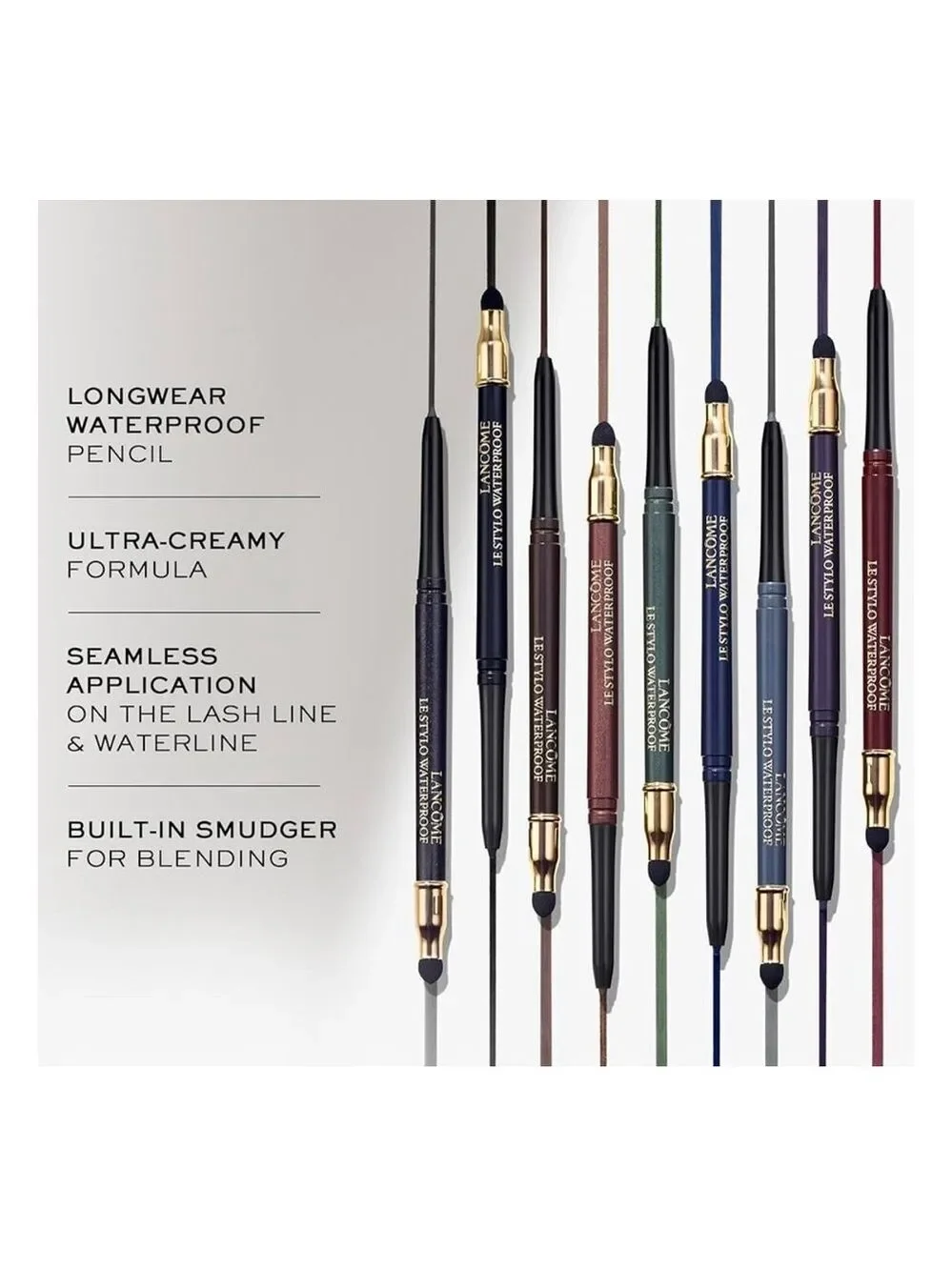 Lancôme Le Stylo Waterproof Long-Lasting Eyeliner, 0.01oz in 05 Erica F Metallic
